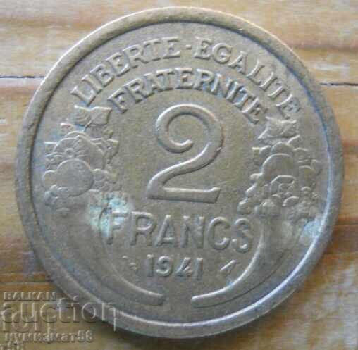 2 franci 1941 - Franta