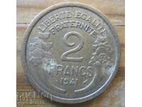 2 franci 1941 - Franta