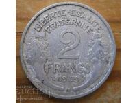 2 franci 1949 - Franta