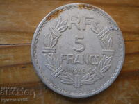 5 francs 1945 - France