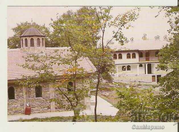 Κάρτα Βουλγαρία χωριό Skrino Ruen Monastery "St. Y. Rilski 1*