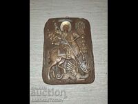 Beautiful icon of Saint George St. Kalinov perfect condition