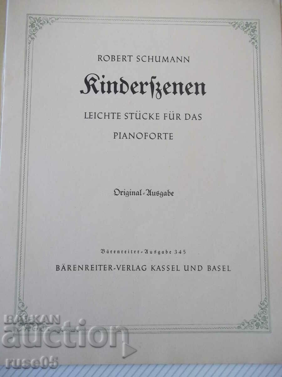 Sheet music "Kinderszenen - ROBERT SCHUMANN" - 20 pages. with price 10.00 BGN | € 5.11 Sheet music "Kinderszenen - ROBERT SCHUMANN" - 20 pages. with price 10.00 BGN | € 5.11