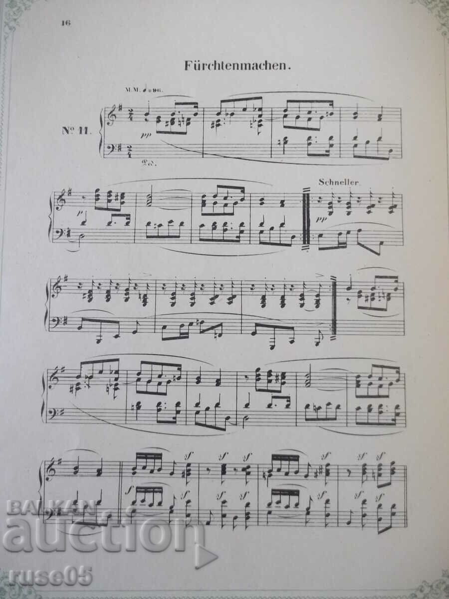 Sheet music "Kinderszenen - ROBERT SCHUMANN" - 20 pages. - 5 Sheet music "Kinderszenen - ROBERT SCHUMANN" - 20 pages. - 5