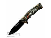 Designer folding knife BOKER PLUS 96/210 with skulls