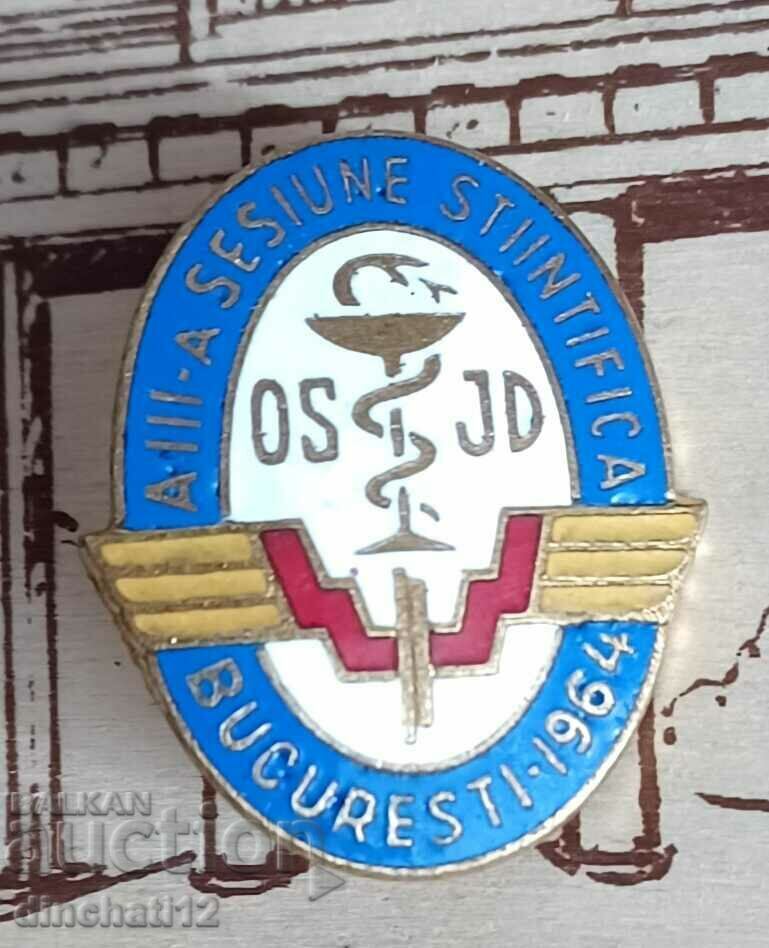 Romania - OSJD A III-a SESIUNE STIINTIFICA BUCURESTI 1964 - 5 Romania - OSJD A III-a SESIUNE STIINTIFICA BUCURESTI 1964 - 5