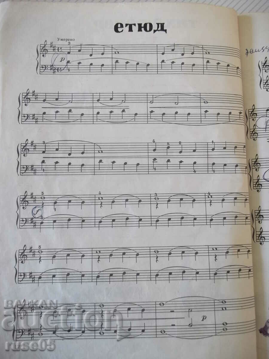 Sheet music "Children's album for piano - Parashkev Hadjiev" - 28 pages. with price 5.00 BGN | € 2.56 Sheet music "Children's album for piano - Parashkev Hadjiev" - 28 pages. with price 5.00 BGN | € 2.56