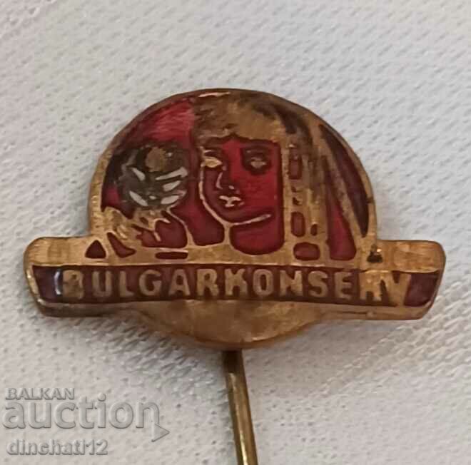 Auction  Badge. BULGARKONSERV