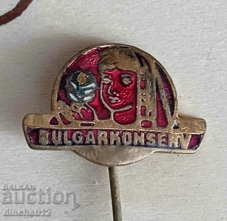 Badge. BULGARKONSERV