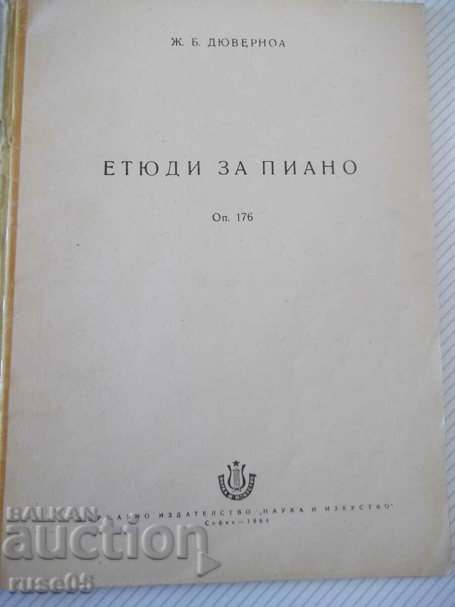 Sheet music "Etudes for piano - Duvernois" - 32 pages. with price 8.00 BGN | € 4.09 Sheet music "Etudes for piano - Duvernois" - 32 pages. with price 8.00 BGN | € 4.09