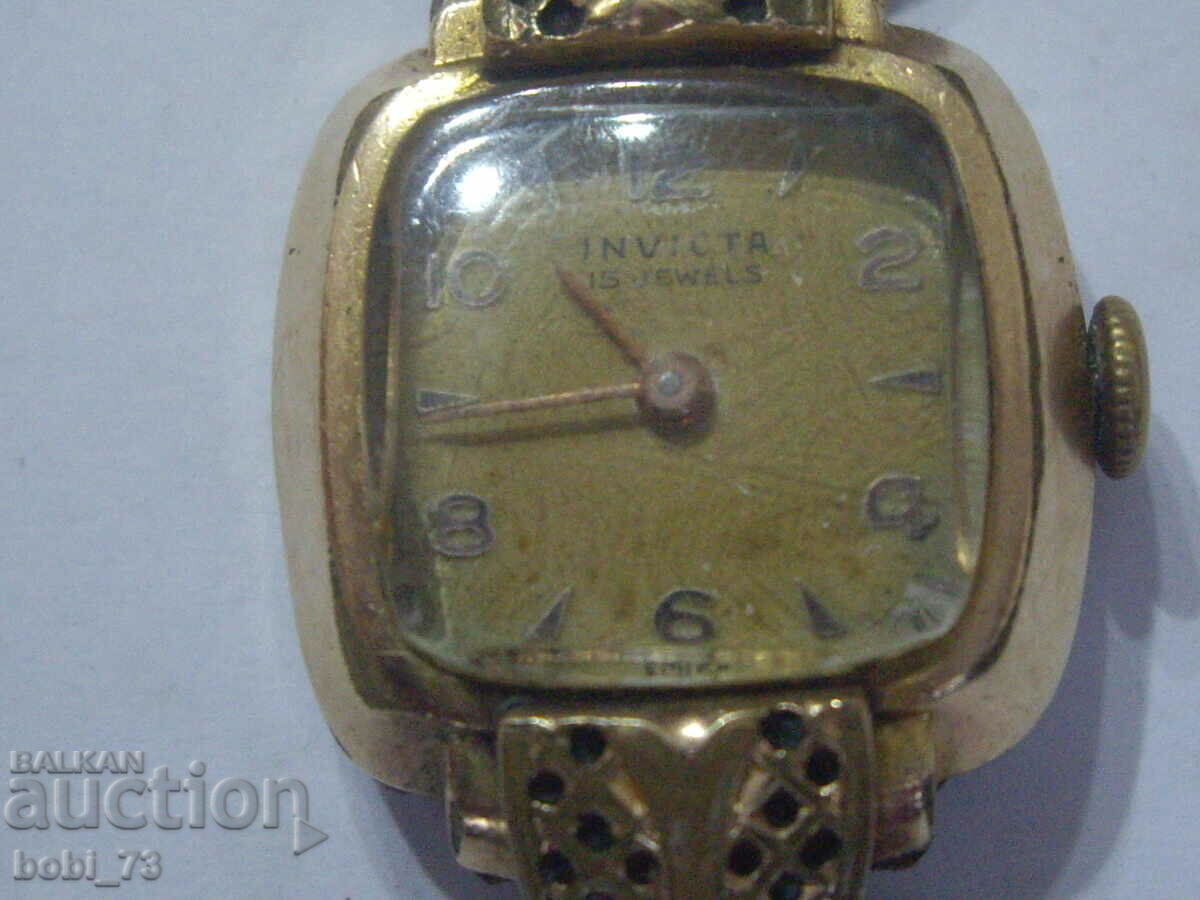 Old gold plated ladies watch. with price 35.00 BGN | € 17.90 Old gold plated ladies watch. with price 35.00 BGN | € 17.90