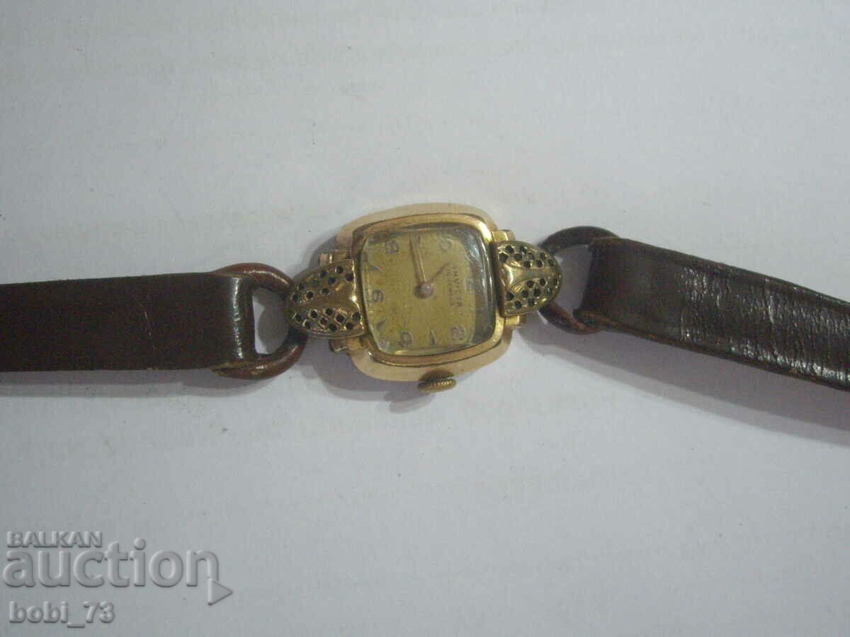 Old gold plated ladies watch.