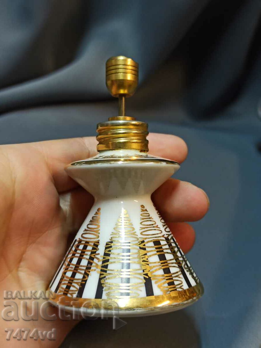 Auction  Rare porcelain perfume bottle - Bavaria