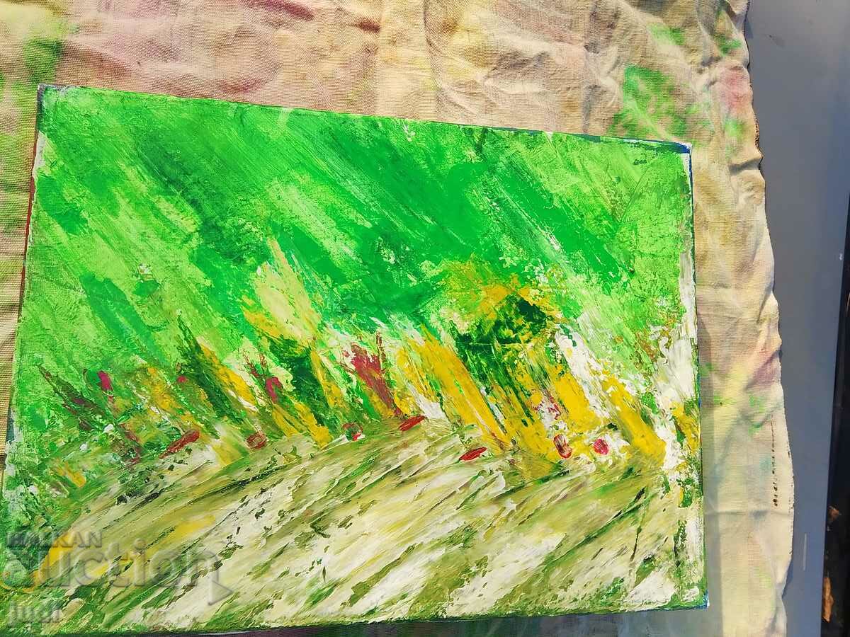 Delivery of Oil painting canvas Delivery of Oil painting canvas