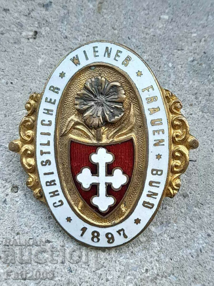 Insigna Imperiului Austro-Ungar 1897