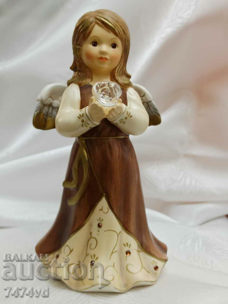 Collectible porcelain figure Goebel - Angel 4-lim. series