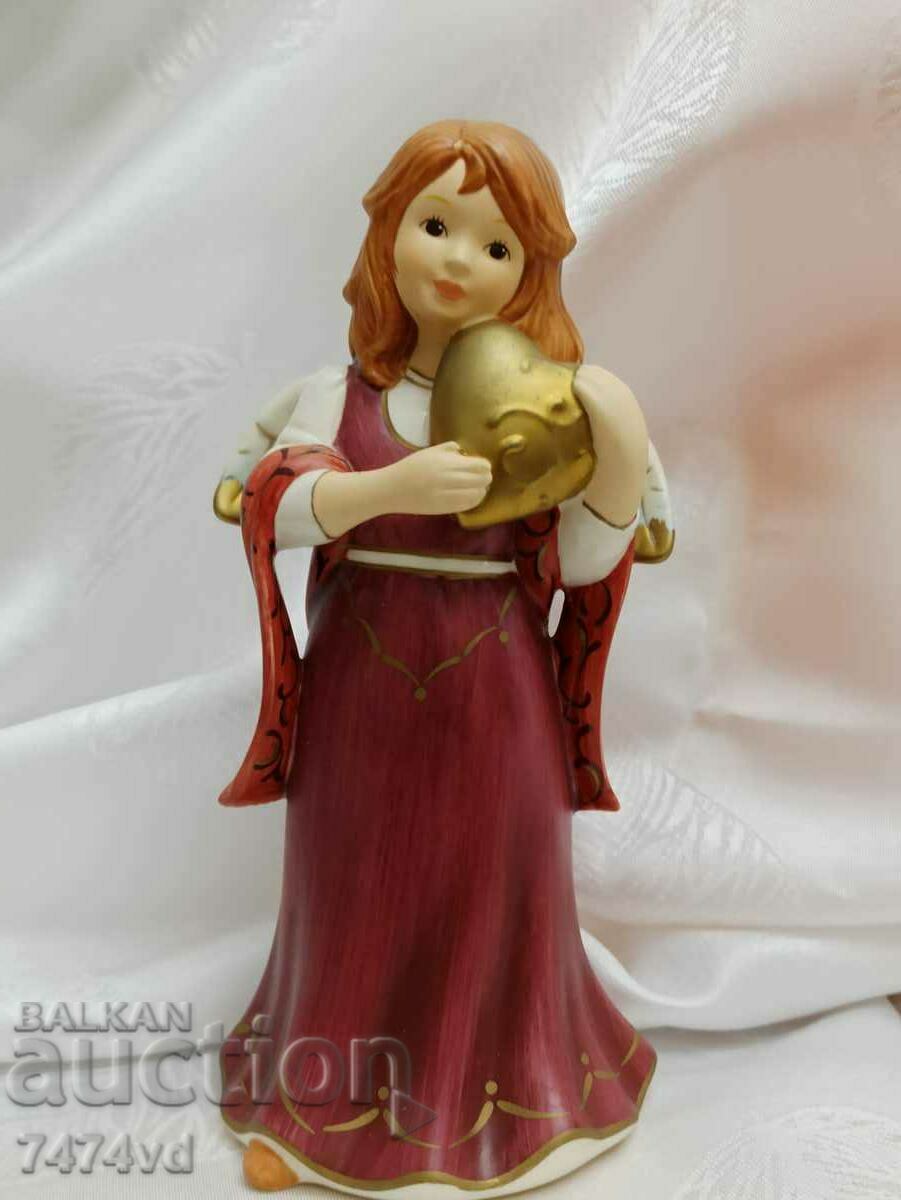 Collectible porcelain figure Goebel - Angel 5-lim. series