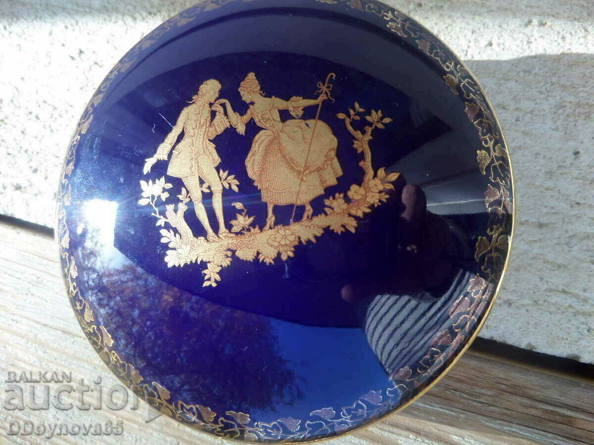 Author porcelain box Limoges France - 7 Author porcelain box Limoges France - 7