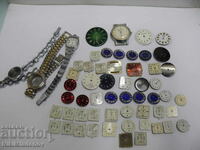 Lot of Soviet wristwatch dials, new