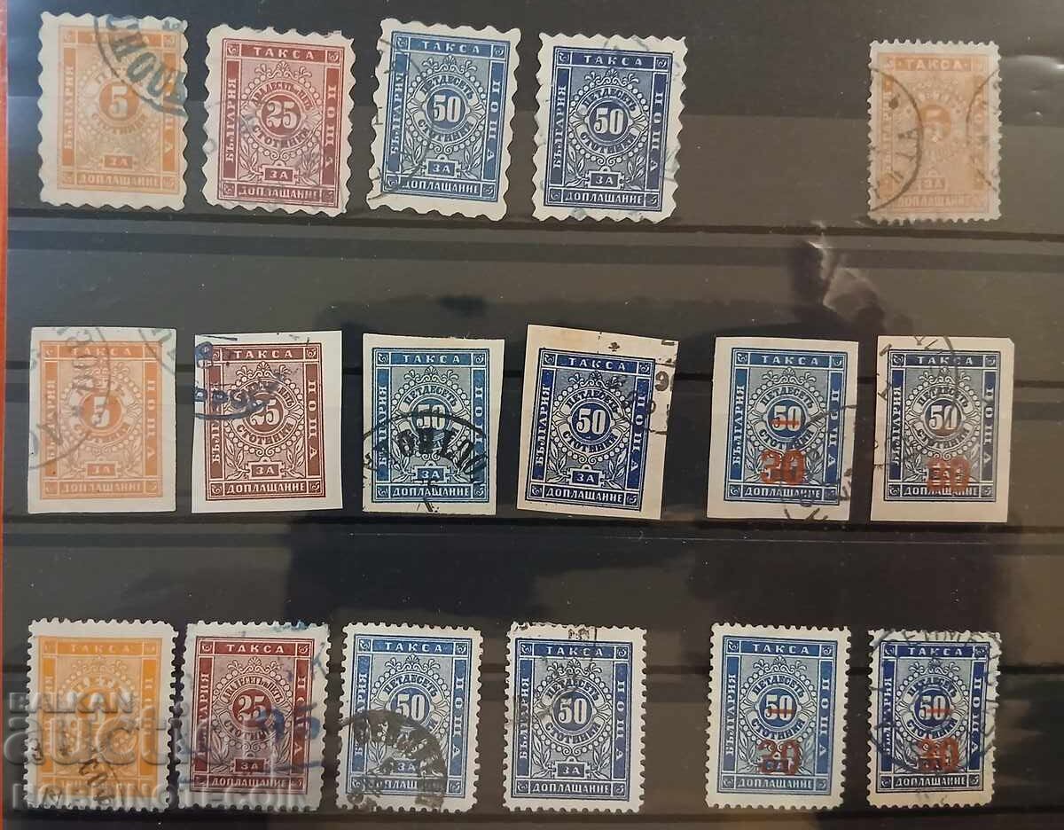 BULGARIA TAXI PENTRU SUPLIMENTARE SERPENTINE NEPERFORATE HÂRTIE SUBȚIRE BULGARIA TAXI PENTRU SUPLIMENTARE SERPENTINE NEPERFORATE HÂRTIE SUBȚIRE