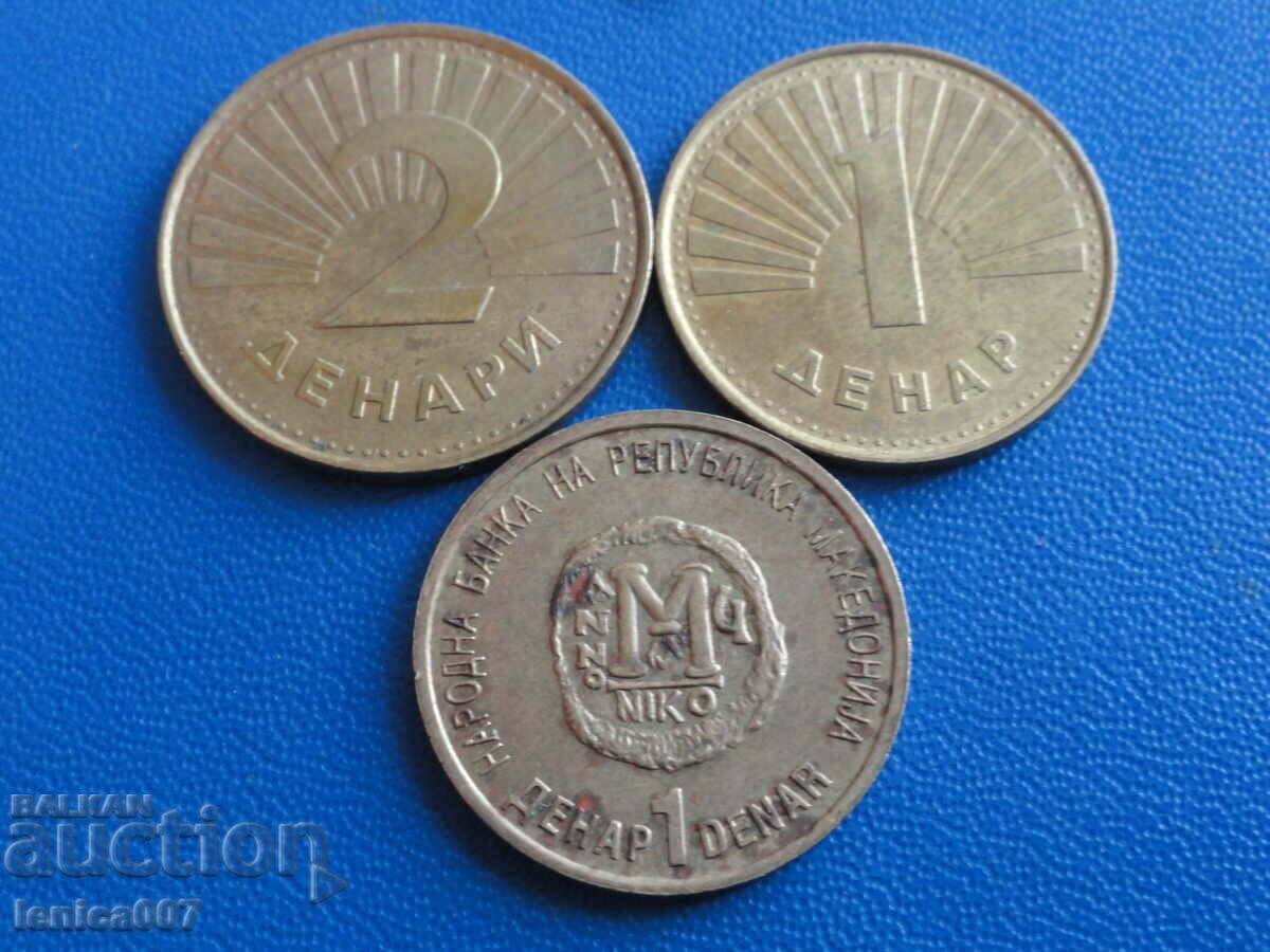 Macedonia - Coins (3 pieces) - 6 Macedonia - Coins (3 pieces) - 6