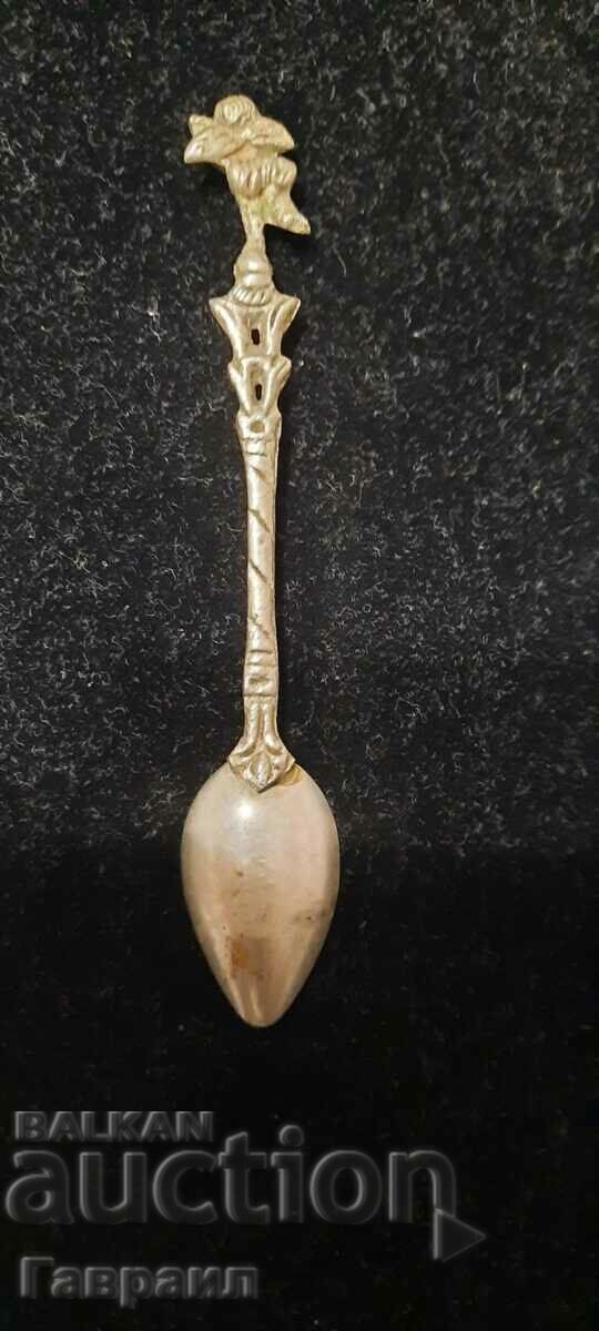An old collector's spoon with price 15.00 BGN | € 7.67 An old collector's spoon with price 15.00 BGN | € 7.67