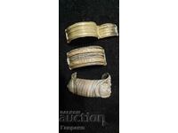 Parts of Sachan silver renaissance bracelets