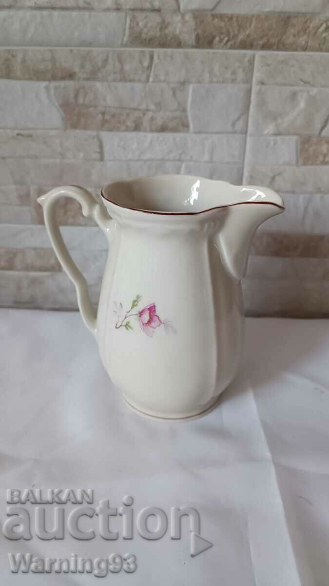 Porcelain jug - Baroque - SW 1958 - Stalin - Vidin - 5 Porcelain jug - Baroque - SW 1958 - Stalin - Vidin - 5