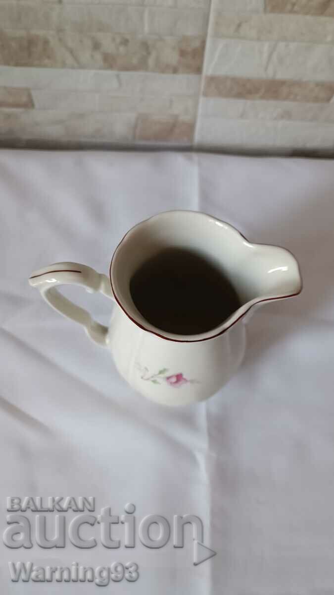 Porcelain jug - Baroque - SW 1958 - Stalin - Vidin - 6 Porcelain jug - Baroque - SW 1958 - Stalin - Vidin - 6