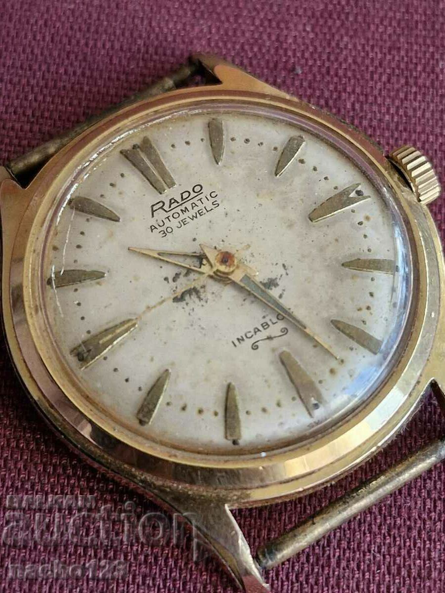 Rado-αυτόματο 30jawels λειτουργεί