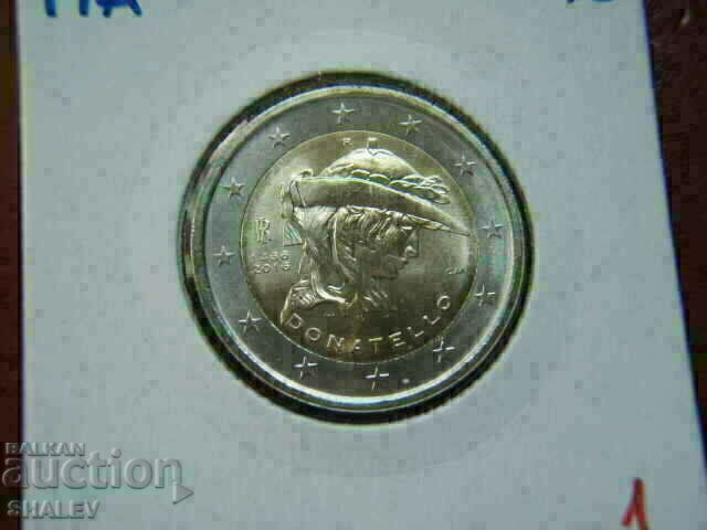 2 euro 2016 Italy "Donatello" (1) /Italy/ - Unc (2 euro) with price 19.89 BGN | € 10.17 2 euro 2016 Italy "Donatello" (1) /Italy/ - Unc (2 euro) with price 19.89 BGN | € 10.17