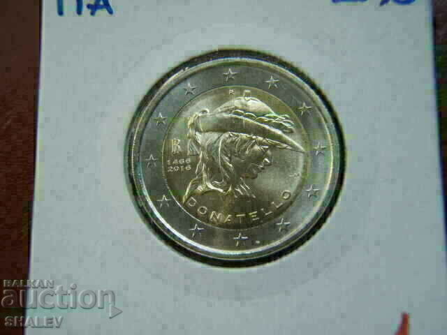Delivery of 2 euro 2016 Italy "Donatello" (1) /Italy/ - Unc (2 euro) Delivery of 2 euro 2016 Italy "Donatello" (1) /Italy/ - Unc (2 euro)