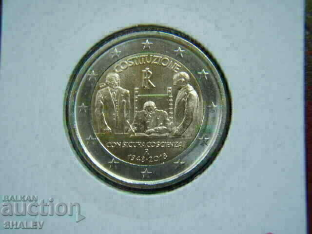 Auction 2 euro 2018 Italy "Constitution" (2) /Italy/ - Unc (2 euro) Auction 2 euro 2018 Italy "Constitution" (2) /Italy/ - Unc (2 euro)