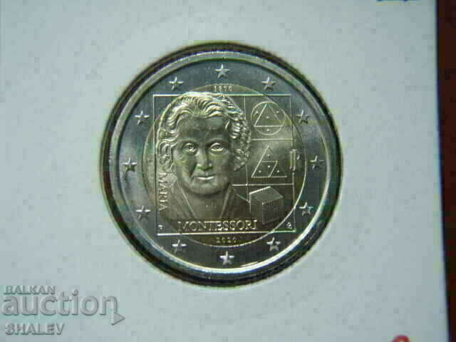 2 euro 2020 Italy "Montressori" (2) /Italy/ - Unc (2 euro) with price 11.89 BGN | € 6.08 2 euro 2020 Italy "Montressori" (2) /Italy/ - Unc (2 euro) with price 11.89 BGN | € 6.08