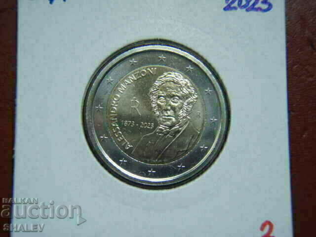 2 Euro 2023 Italy "Manzoni" / Italy (2) - Unc (2 euros) with price € 5.09 | 9.96 BGN