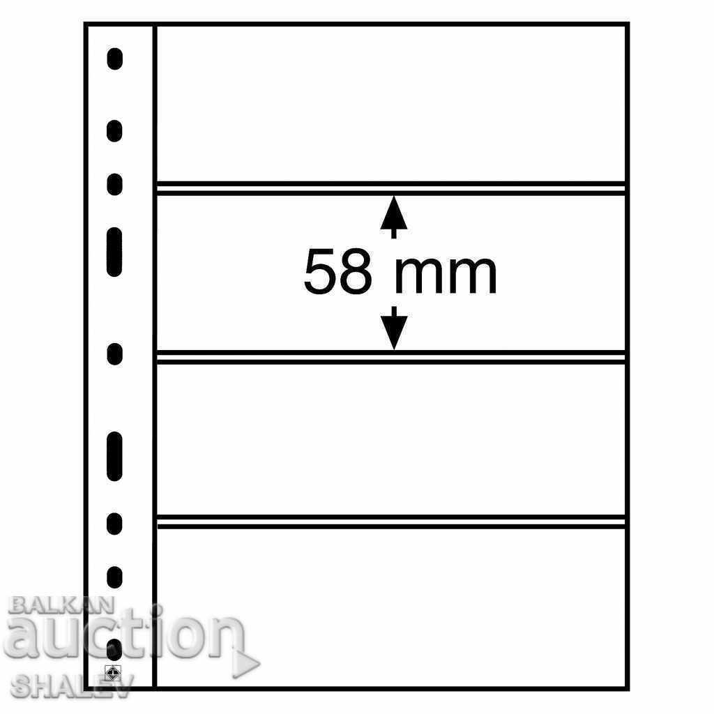 Licitație Foi pentru bancnote OPTIMA - 10 buc. în pachet / 899