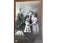 Postcard Christmas 1911