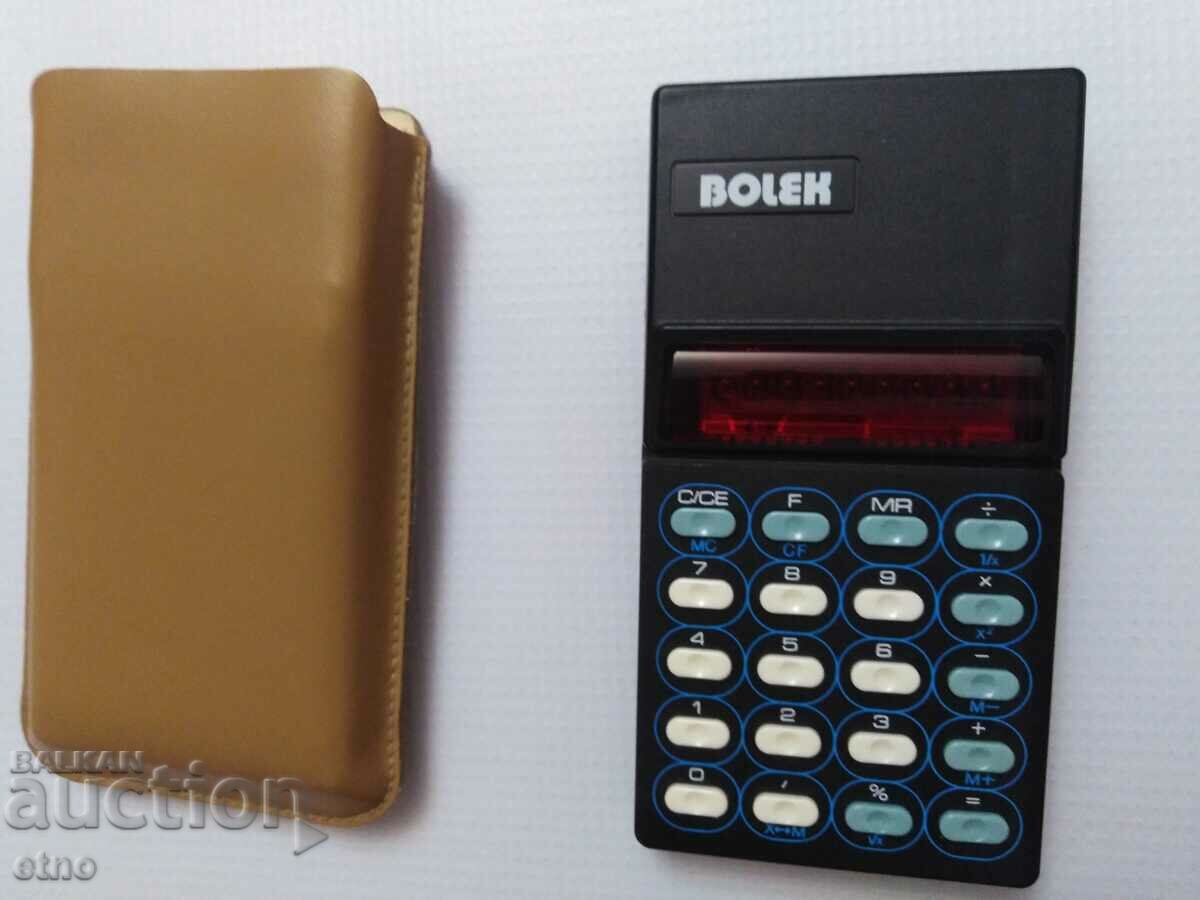 1978 OLD POLISH CALCULATOR "BOLEK" with price 20.00 BGN | € 10.23 1978 OLD POLISH CALCULATOR "BOLEK" with price 20.00 BGN | € 10.23