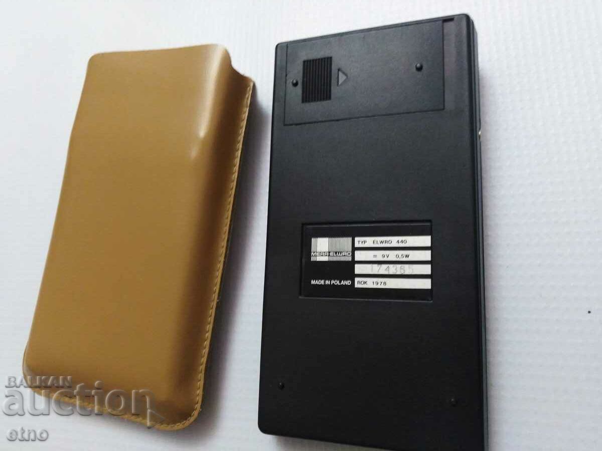 Delivery of 1978 OLD POLISH CALCULATOR "BOLEK" Delivery of 1978 OLD POLISH CALCULATOR "BOLEK"