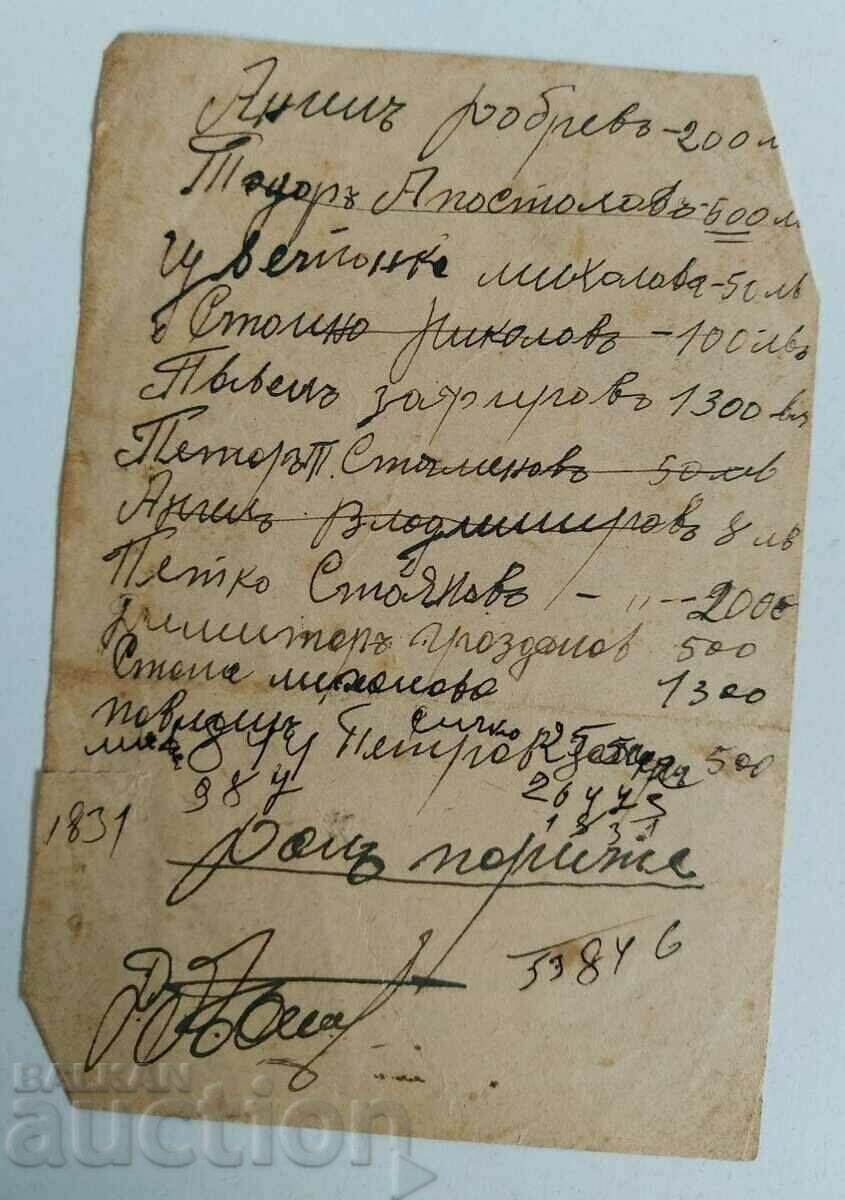 . 1939 RADIO FEE RECEIPT RADIO IN A PRIVATE HOME MIA with price 15.00 BGN | € 7.67 . 1939 RADIO FEE RECEIPT RADIO IN A PRIVATE HOME MIA with price 15.00 BGN | € 7.67