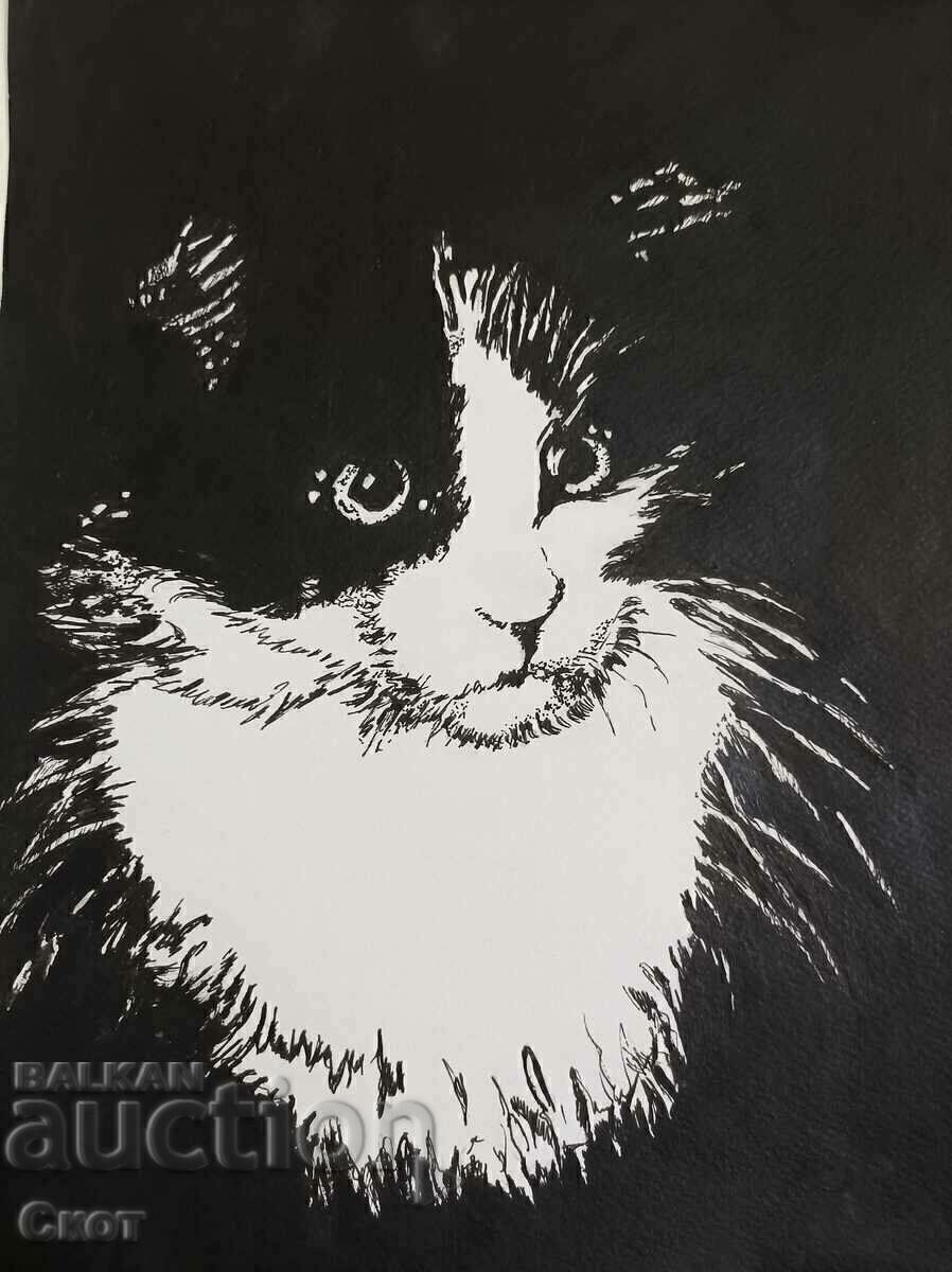 Desen cu cerneală Desen cu cerneală