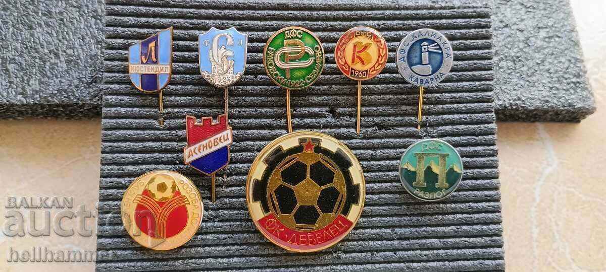 Bulgarian football badges with price 50.00 BGN | € 25.56 Bulgarian football badges with price 50.00 BGN | € 25.56