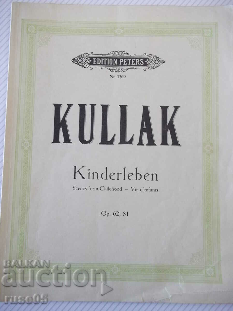 Notes "KULLAK" - 40 pages.