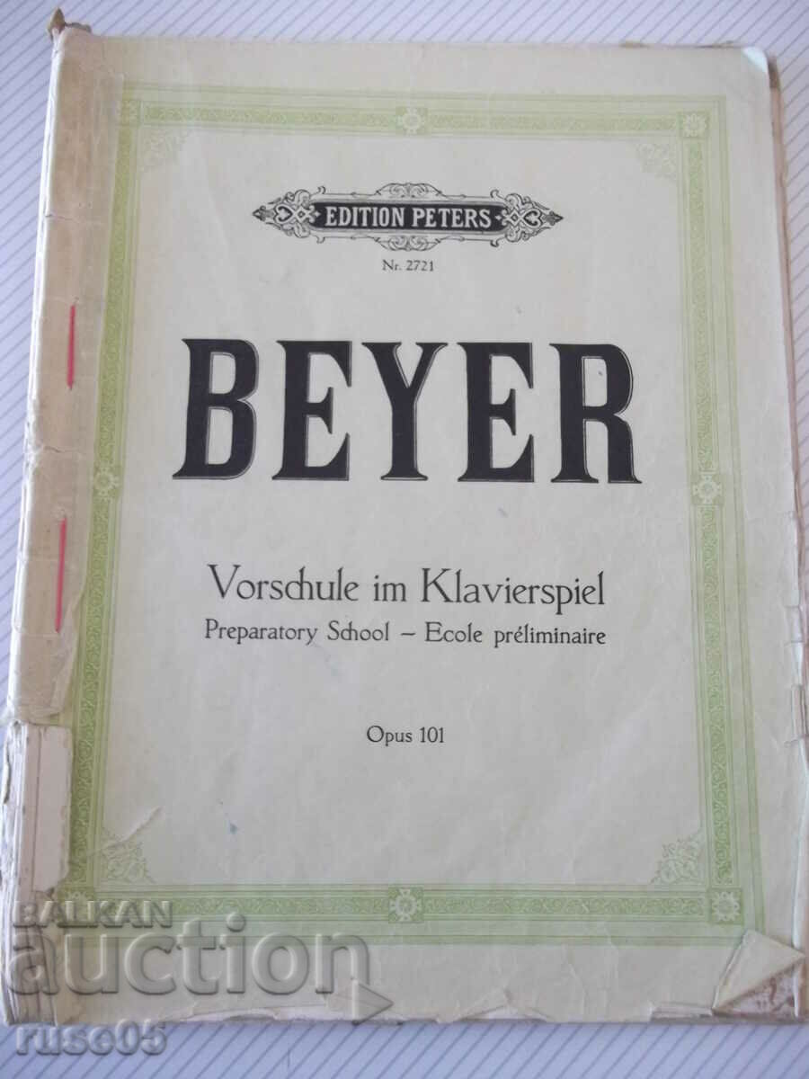 Note „BEYER” - 88 pagini.