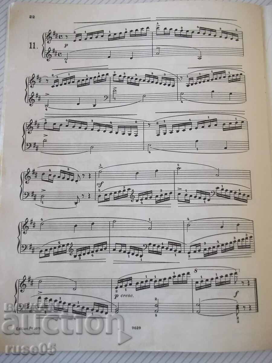 Delivery of Sheet music "DEVERNOY" - 36 pages. Delivery of Sheet music "DEVERNOY" - 36 pages.