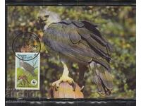 Postal Max Card FDC Birds WWF