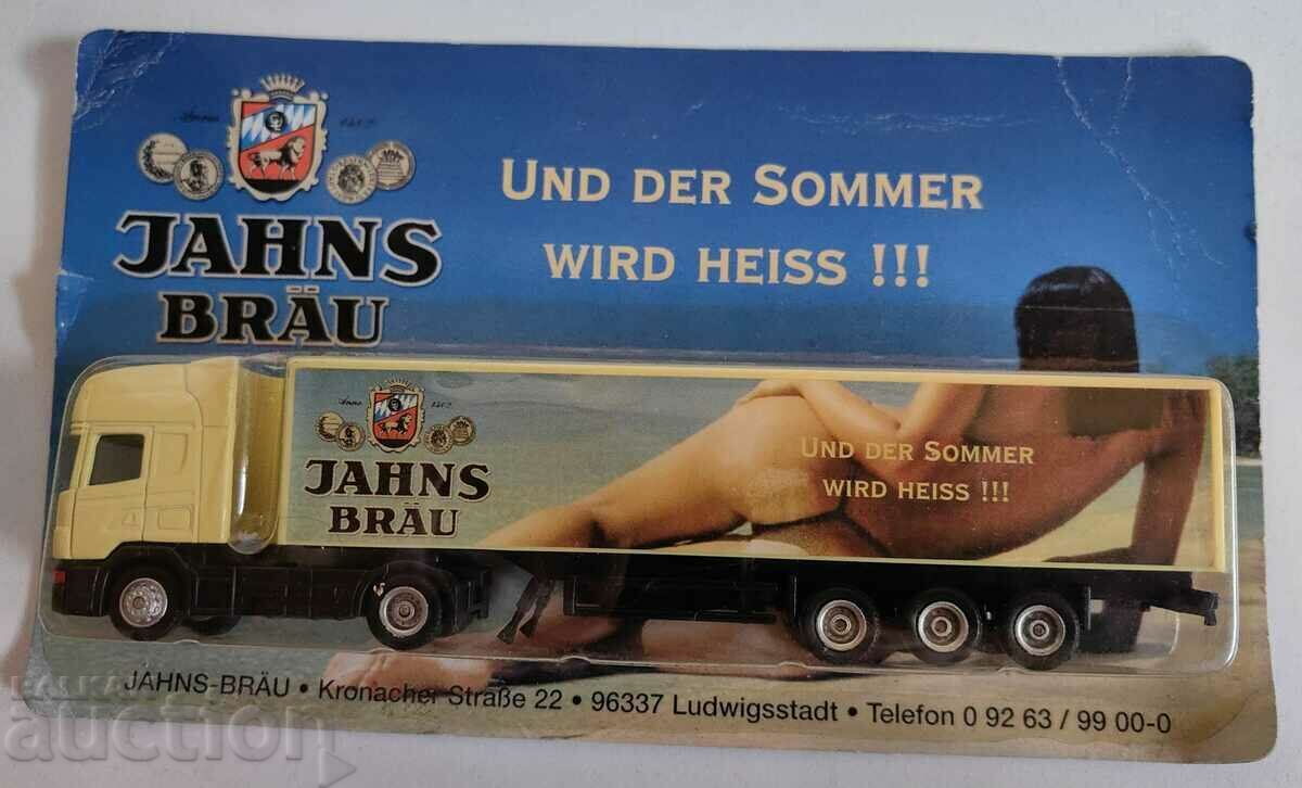 . UNPRINTED ADVERTISING TRUCK TOY TRUCK EROTIC