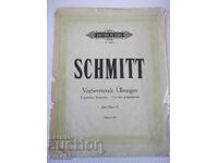 Partituri „SCHMITT” - 20 pagini.