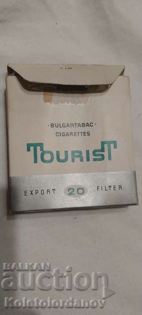 Box of Tourist bulgartabac cigarettes