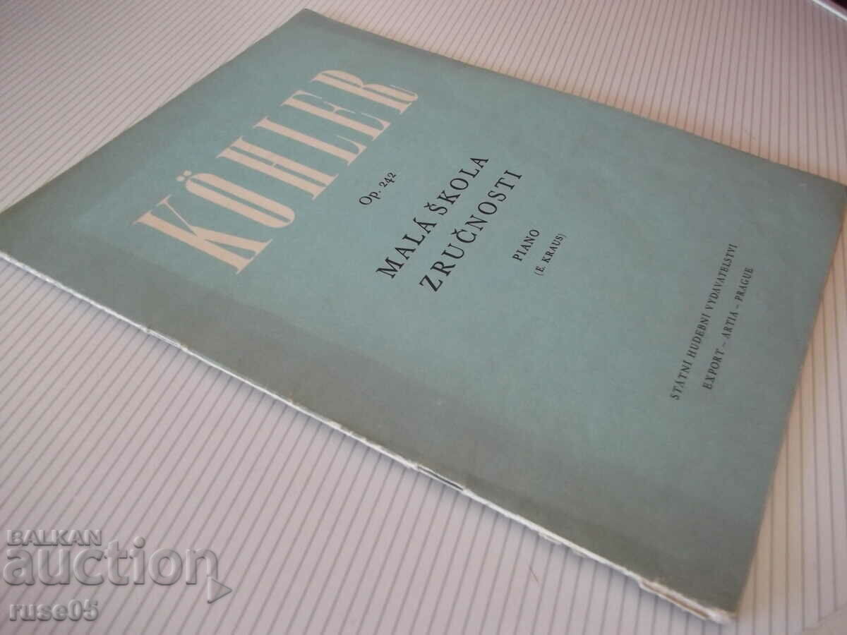 Sheet music "KÖHLER" - 24 pages. - 6